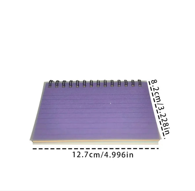 Colorful Tear-Off Card Notebook | Portable Minimalist Notepad