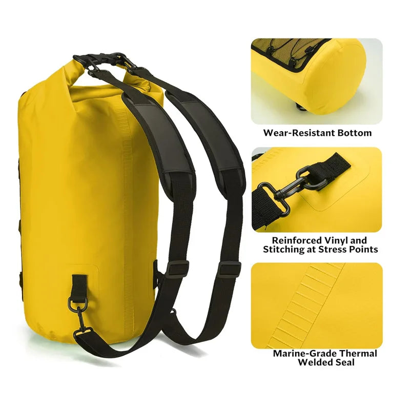 Waterproof Backpack for Swimming, Kayaking, and Outdoor Adventures