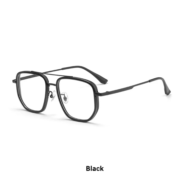 Luxury Oversize Titanium Eyeglasses Frames for Men & Women