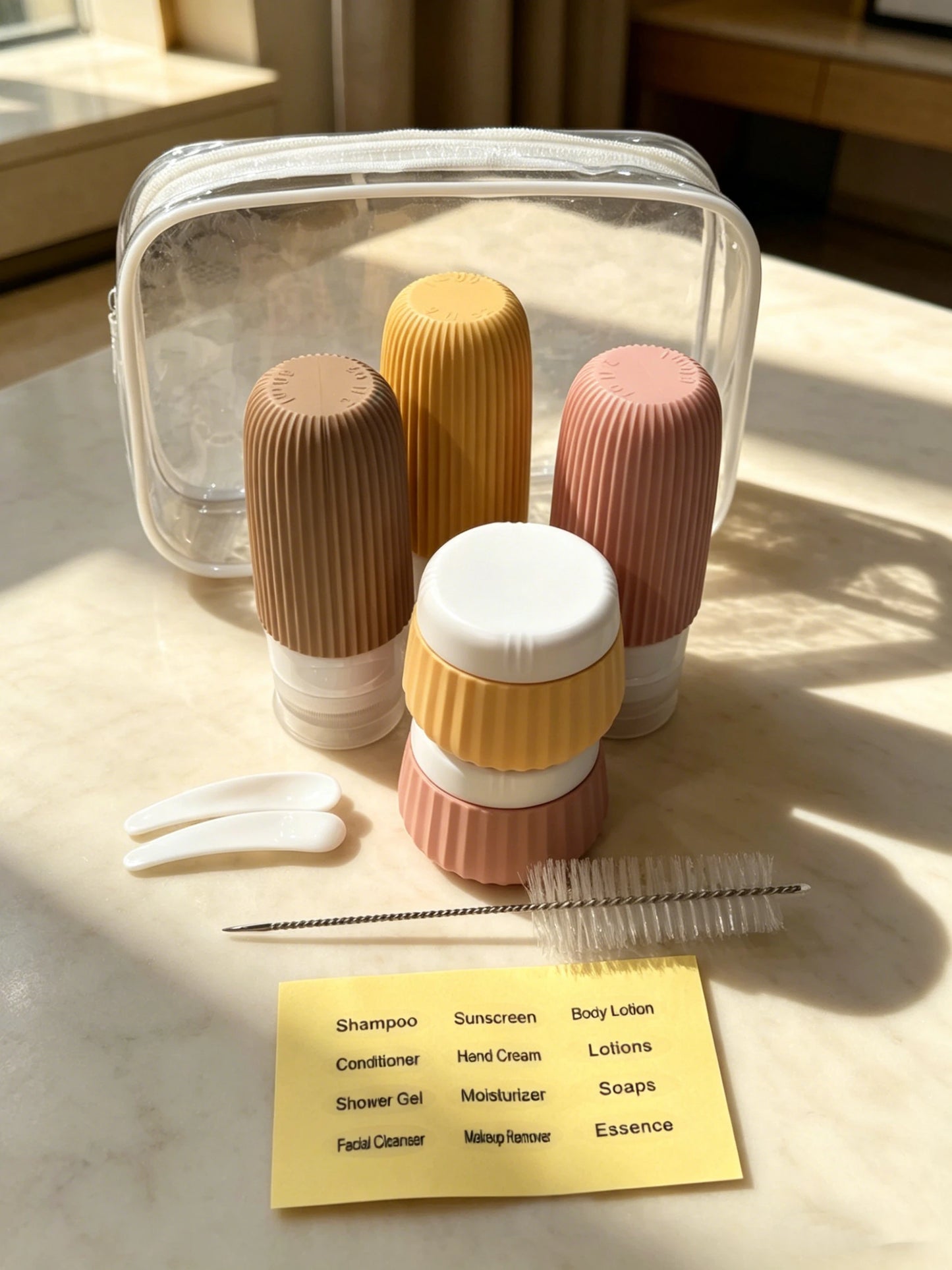Leak-Proof Silicone Travel Bottles | Refillable Travel Containers