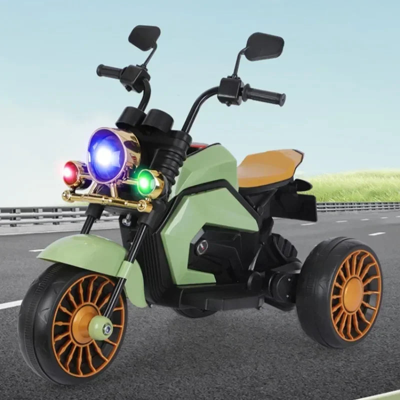 Kids Electric Motorcycle Toy | Safe Ride-On with Music & Lights