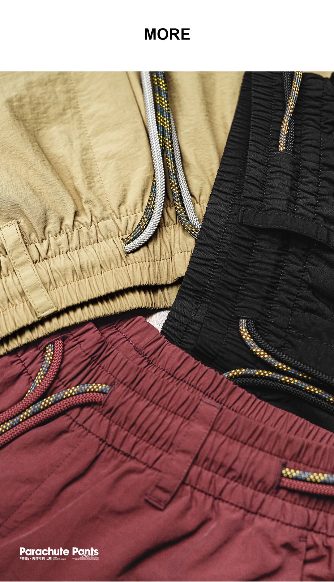 Men's Lightweight Water-Repellent Cargo Pants for Spring