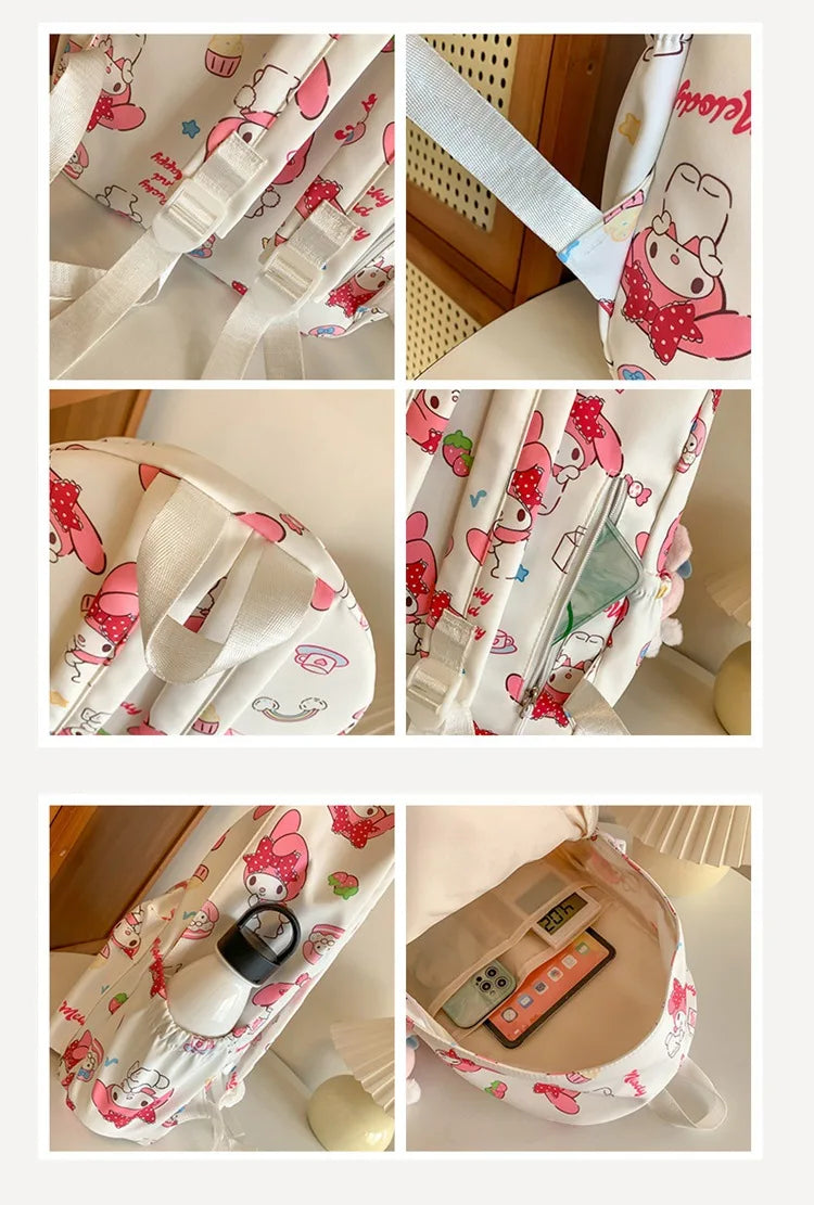 Kawaii Anime Girl Backpack | Large Capacity Student Bag