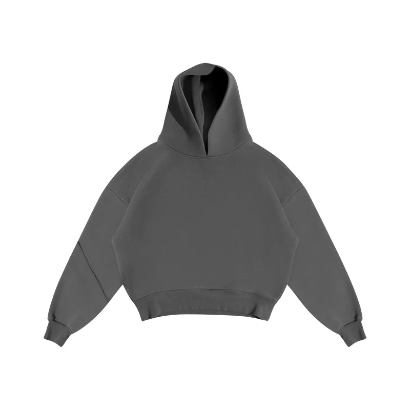 Men's Solid Color Hoodies | Casual Gothic Sweatshirt for All Seasons