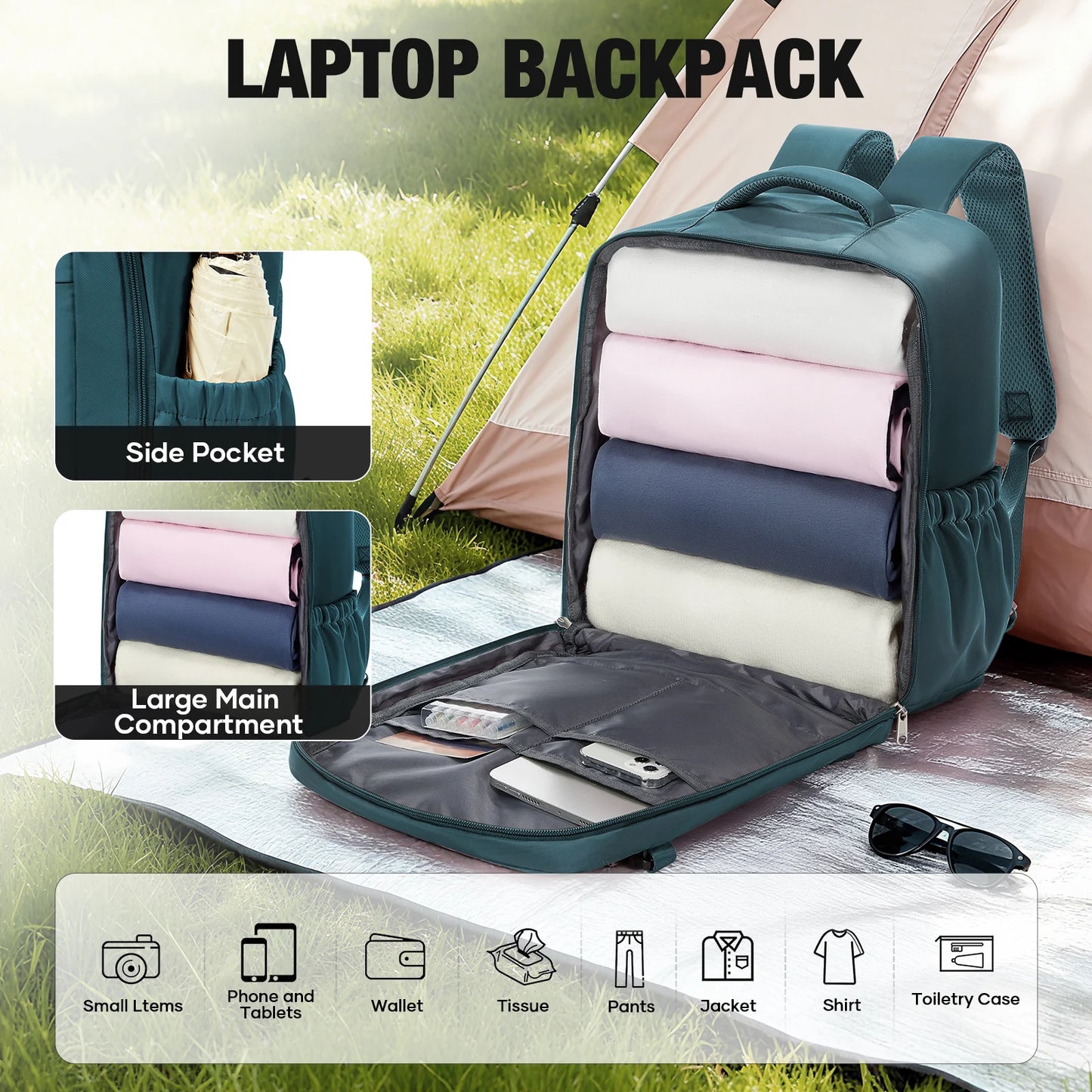 Compact Cabin Carry-On Bag | Essential Travel Backpack