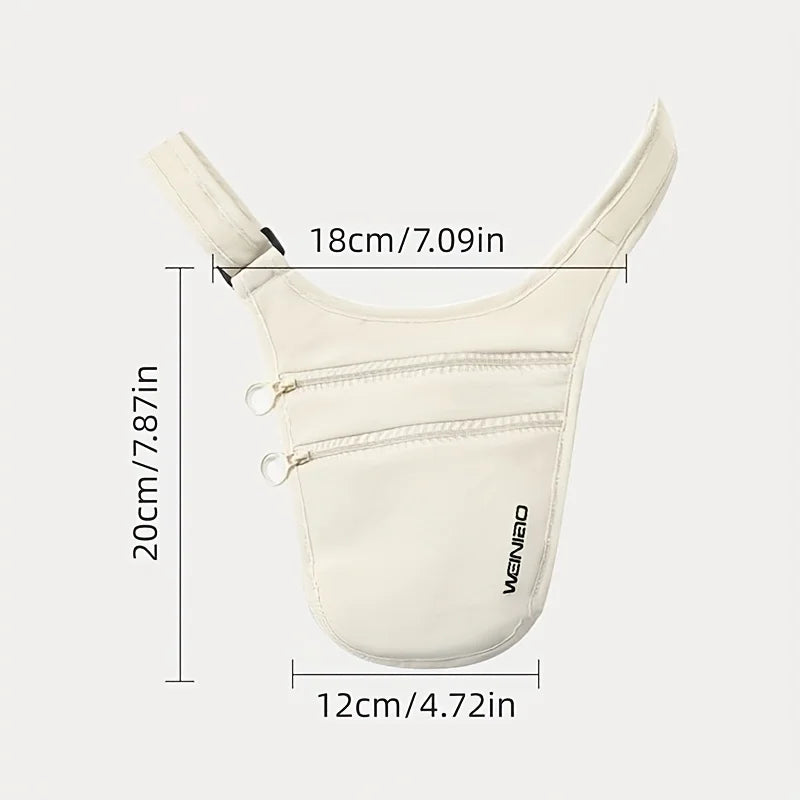 Travel Anti-Theft Waist Bag | Secure, Compact Crossbody Bag