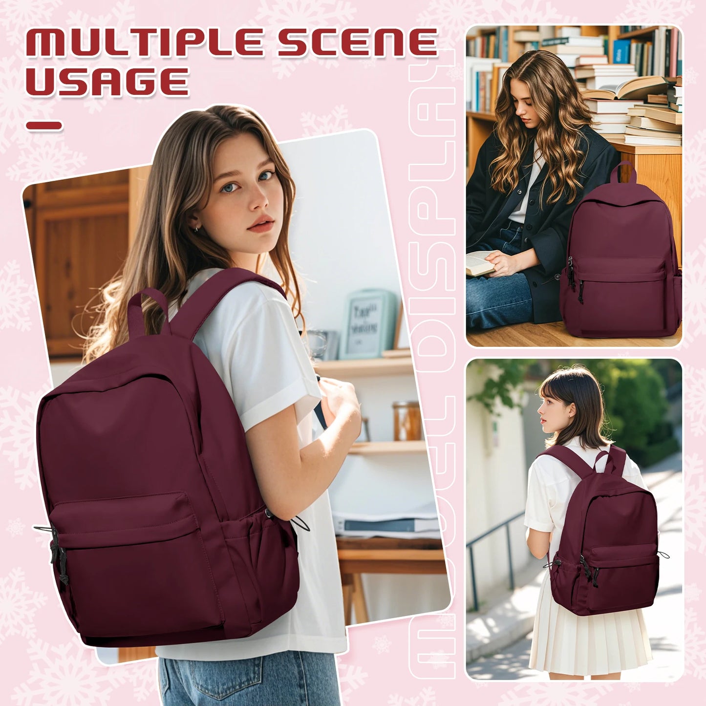 Versatile School Backpack for Teens | Travel & Casual Daypack