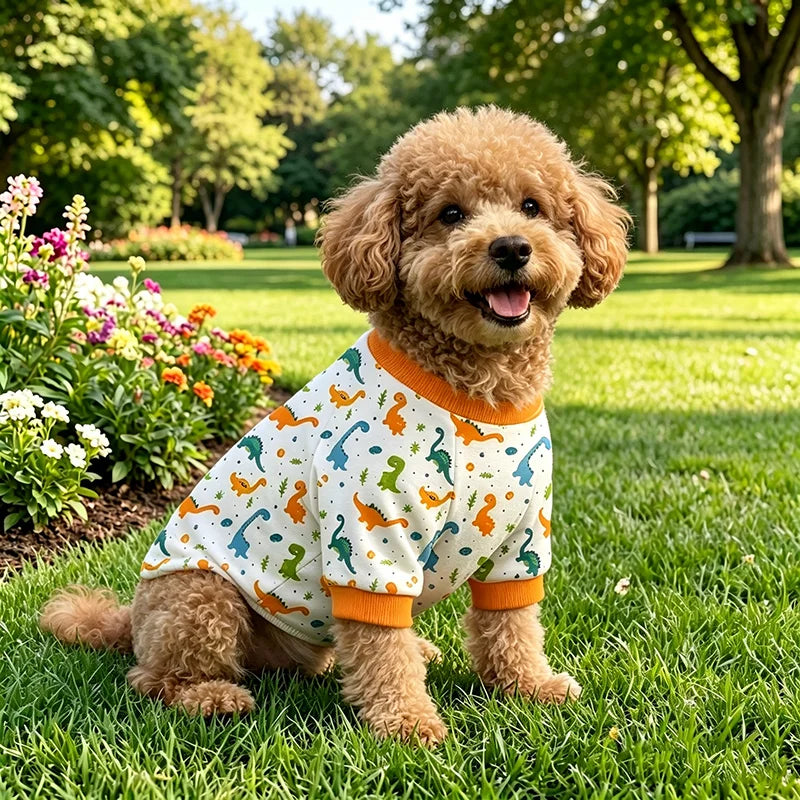 Cute Dog Pajamas for Small & Medium Dogs | Soft & Breathable Onesie