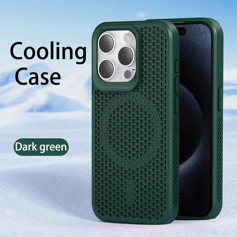 Cooling Heat Dissipation Phone Case | Magnetic Protection for iPhone