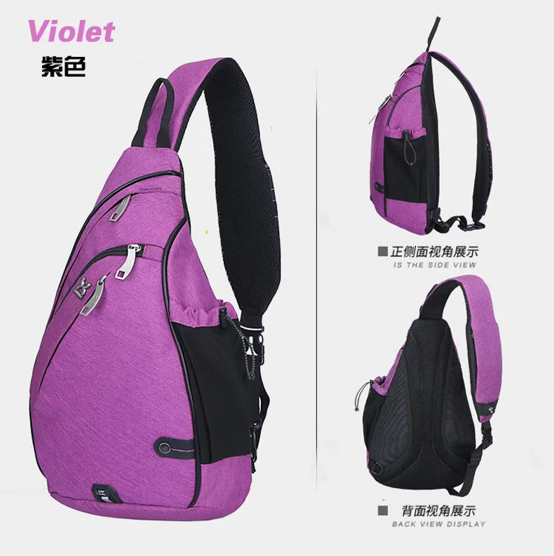 One Shoulder Sling Backpack | Versatile Fashion Crossbody Bag