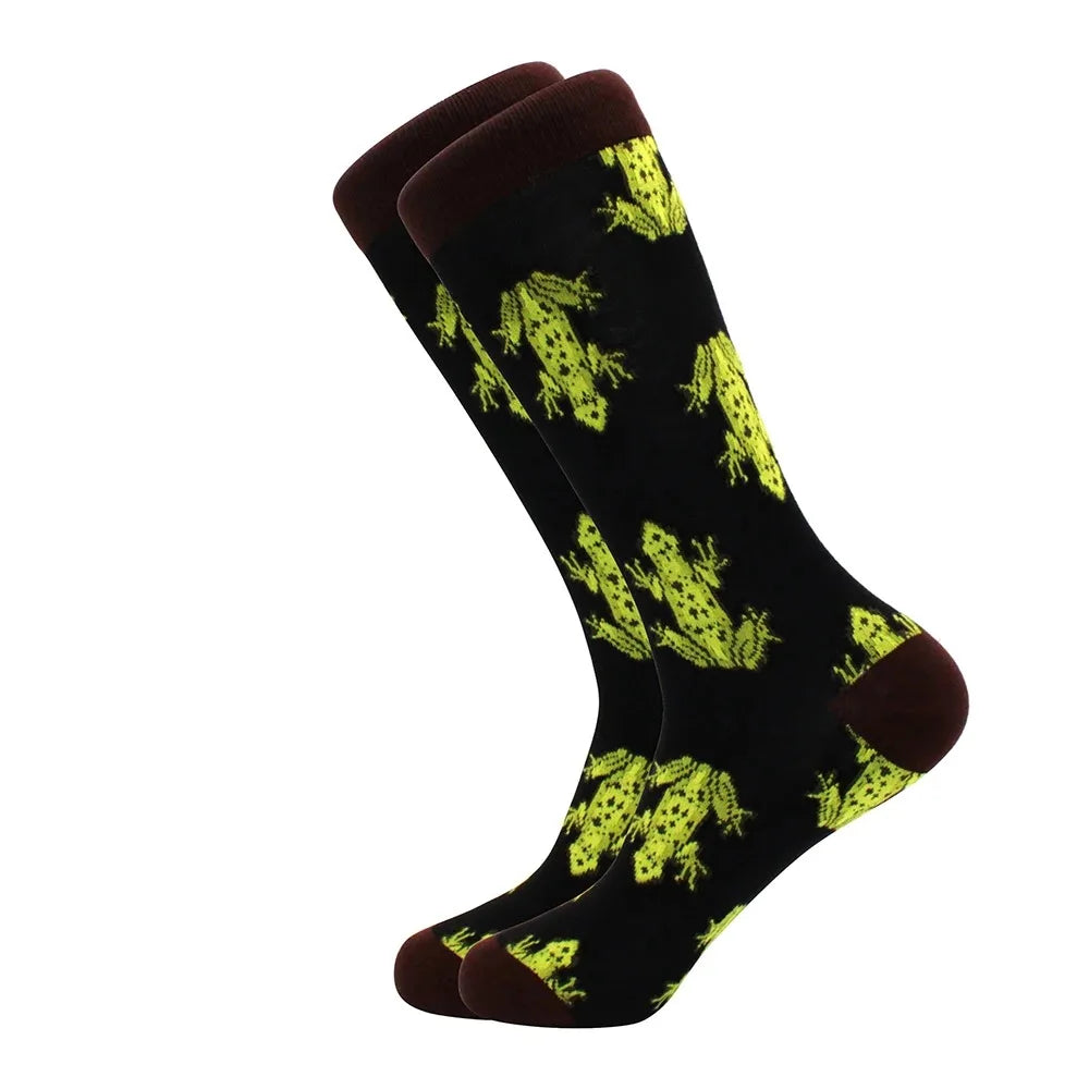 Funny Mid-Top Unisex Socks | Unique Hip Hop Shark Design