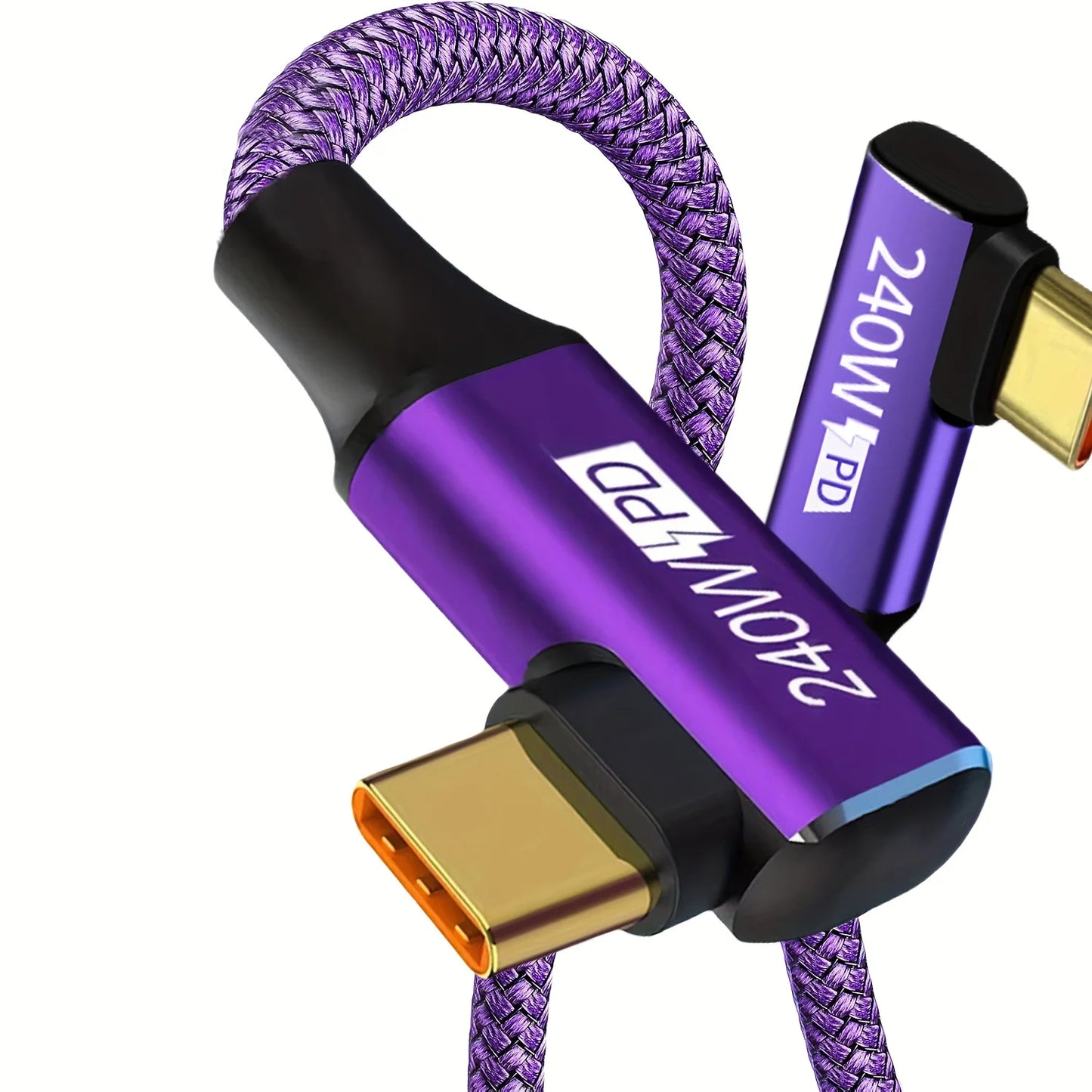 Durable Purple USB-C Charging Cable | Fast & Versatile Connectivity