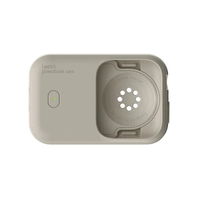 Portable Smart Watch Wireless Charger | 1200mAh Power Bank