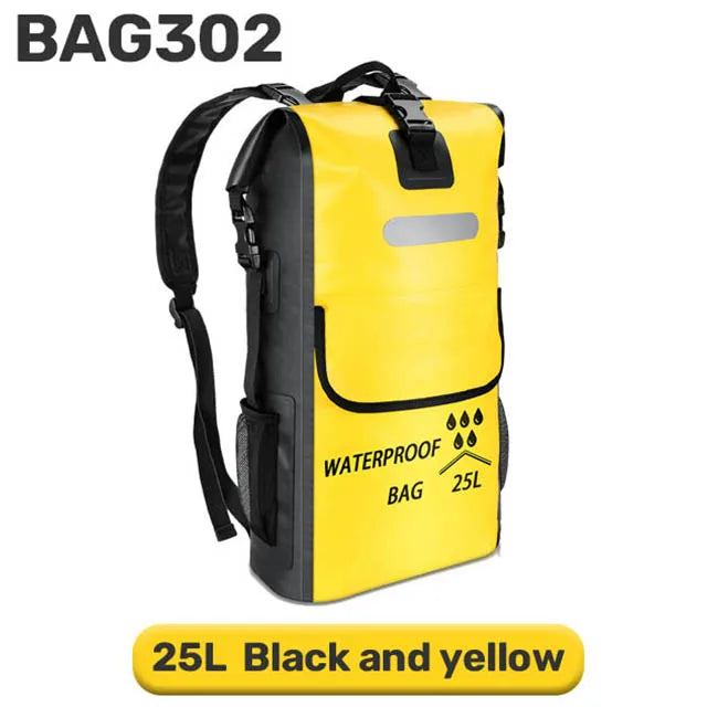 Waterproof Kayak Dry Bag | Large Swimming Backpack for Adventure