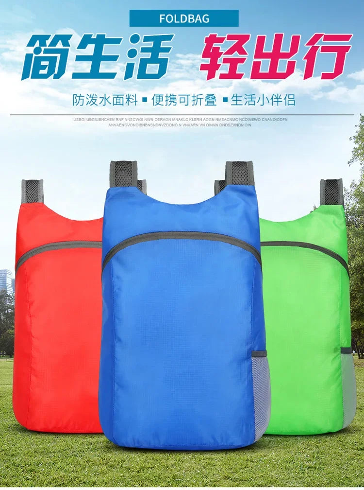 Lightweight Packable Backpack | Ultralight Travel Folding Bag