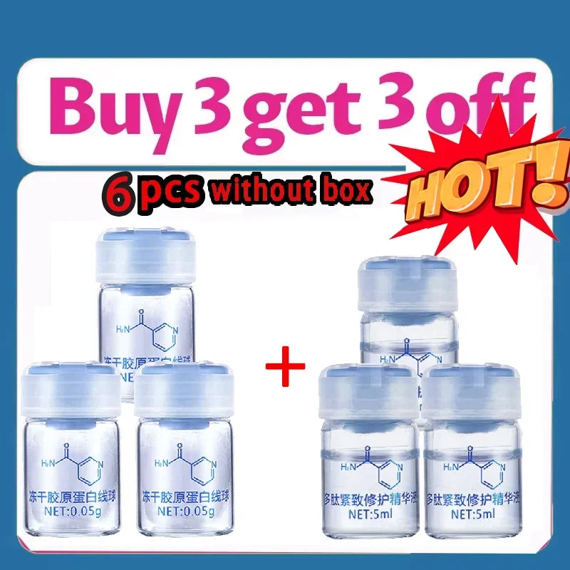 Hydrolyzed Silk Protein Collagen Serum | Intense Hydration & Firming
