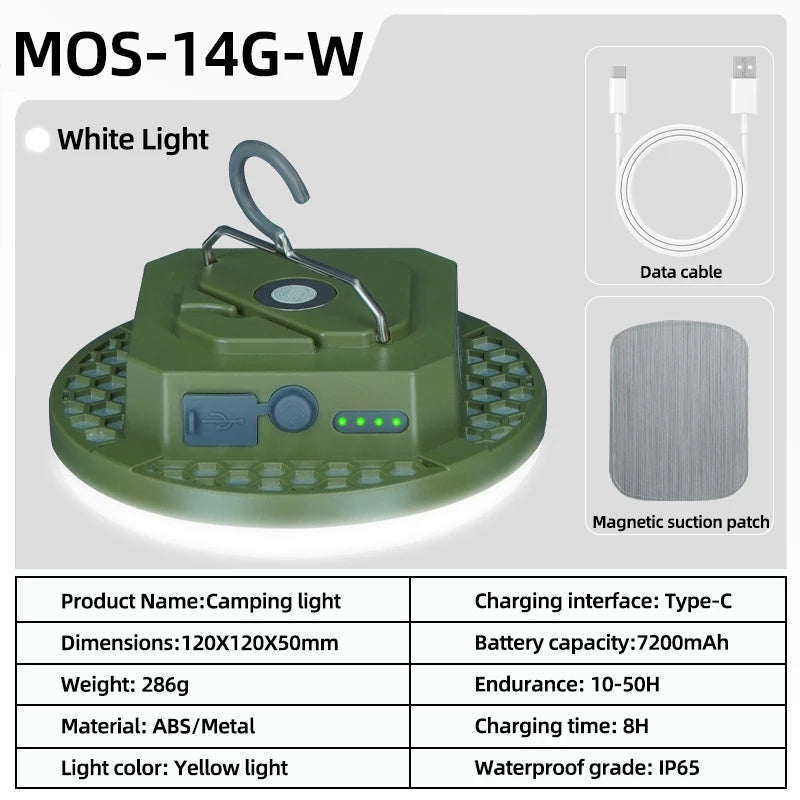 Rechargeable Camping Lantern | Portable Light for Outdoor Adventures