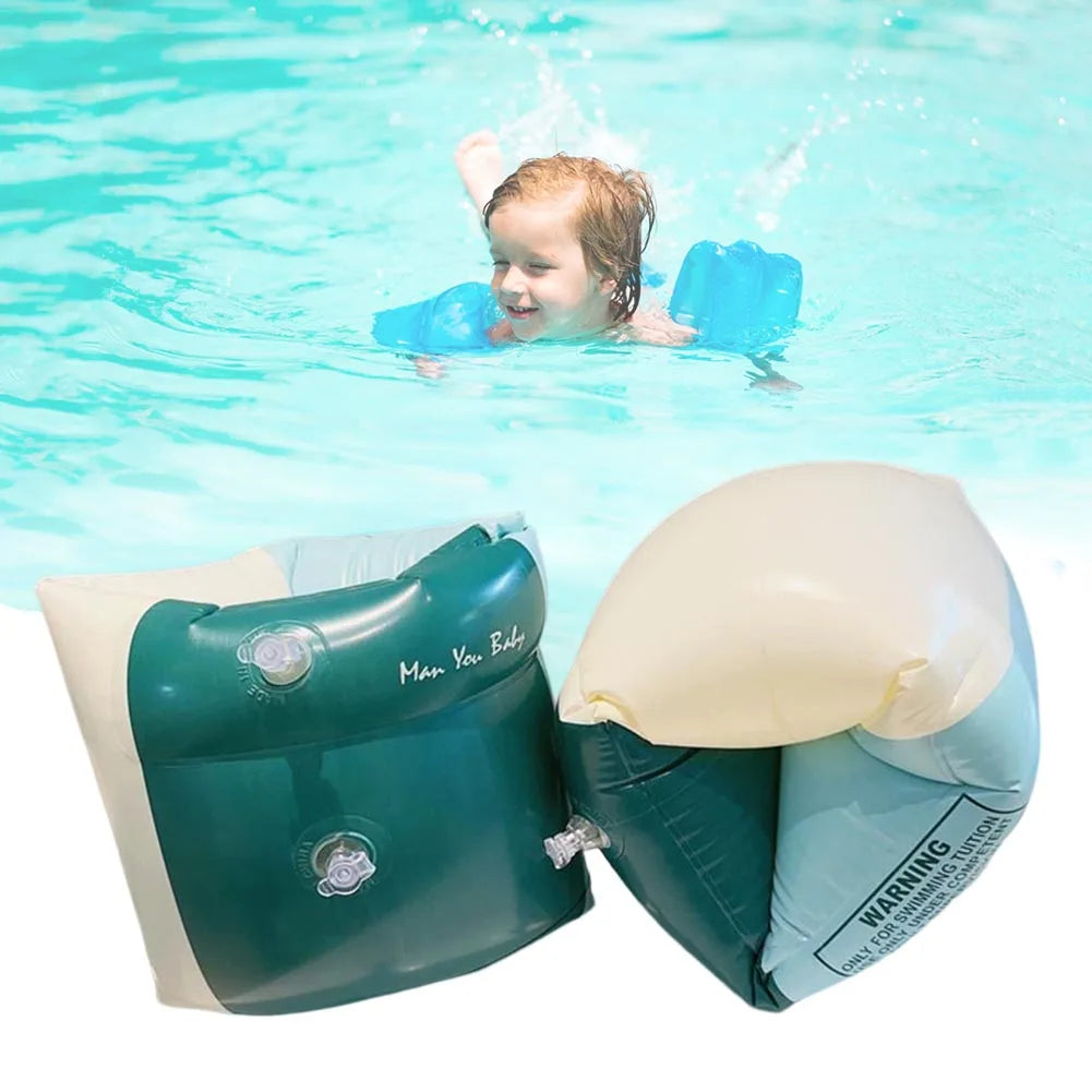 Inflatable Arm Floaters for Kids and Adults | Pool Safety Gear