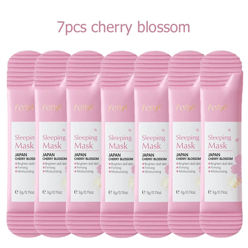 7pcs Moisturizing Facial Mask Set | Hydrating Night Masks