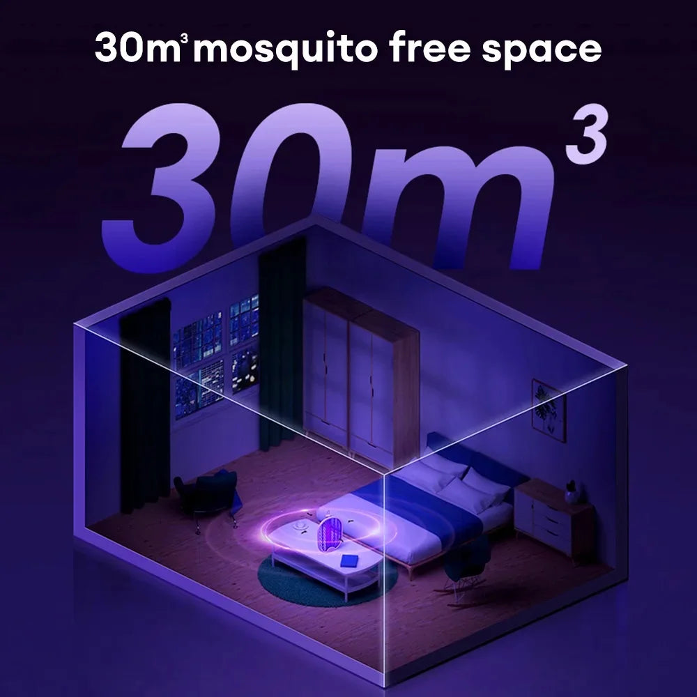 Foldable Electric Mosquito Killer | USB Rechargeable Bug Zapper