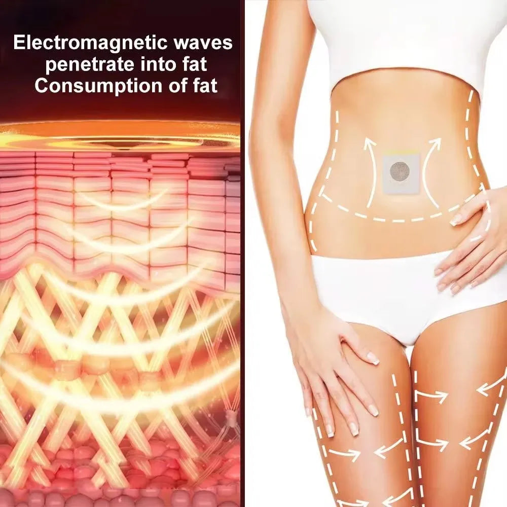 30PCS Belly Body Shaping Pills & Mugwort Navel Stickers | Reduce Swelling