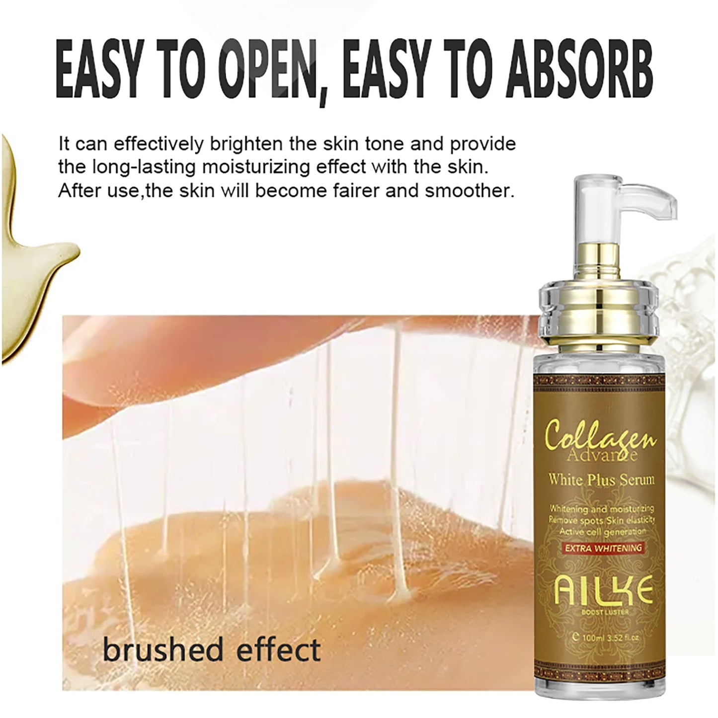 Collagen Whitening Essence for Radiant Skin | Moisturizing Serum