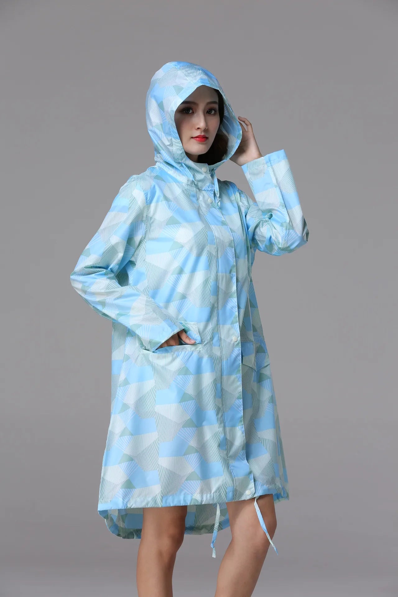 Waterproof Fashionable Raincoat for Adults | Stylish & Portable