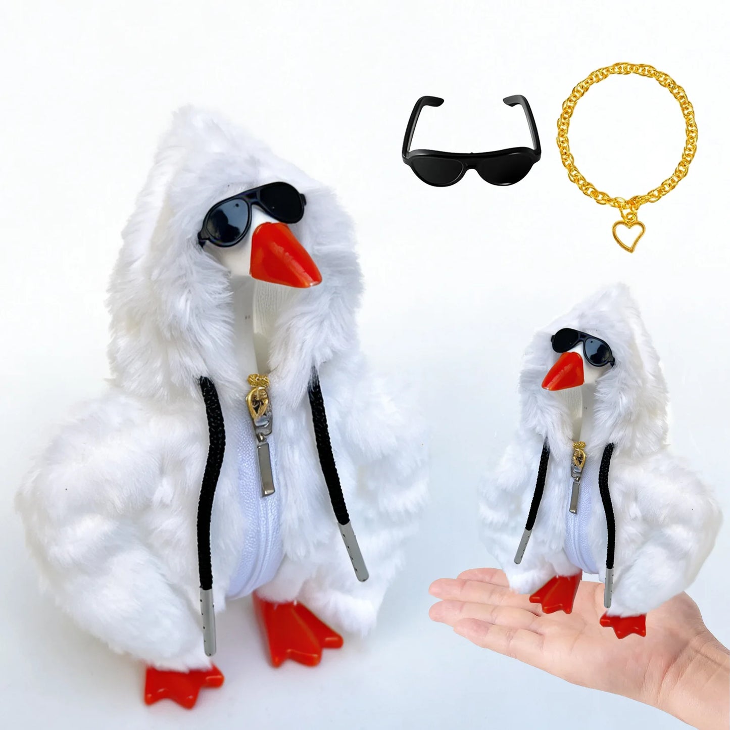 7-Inch Desk Goose Outfits | Fun and Playful Desktop Accessories