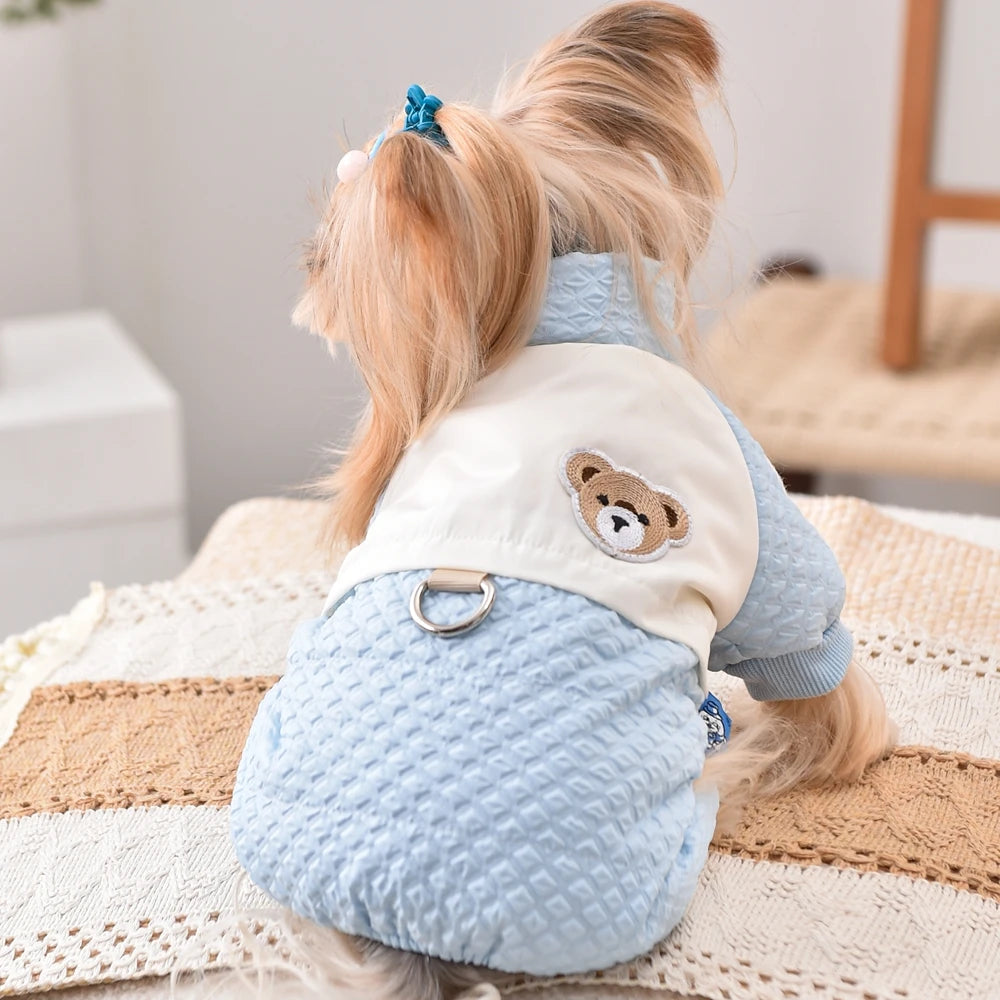 Windproof Pet Apparel for Small Dogs | Stylish & Cozy Jumpsuits