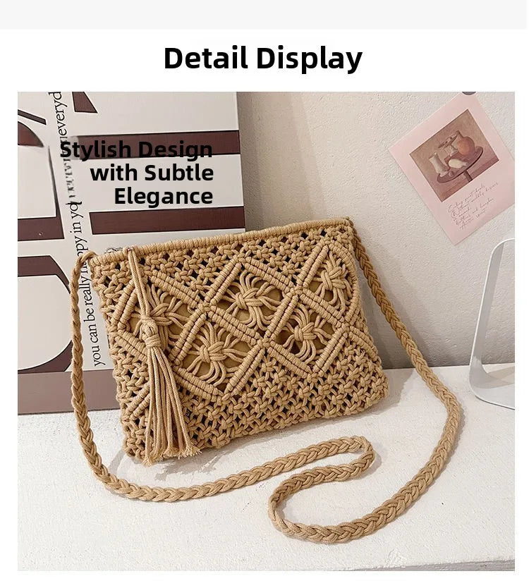 Eco-Friendly Bohemian Beach Backpack | Versatile Travel Bag