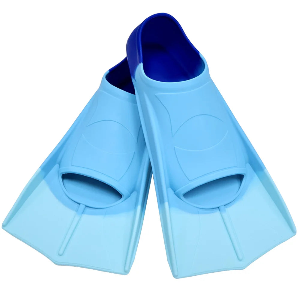 Professional Short Diving Fins for Enhanced Swim Training