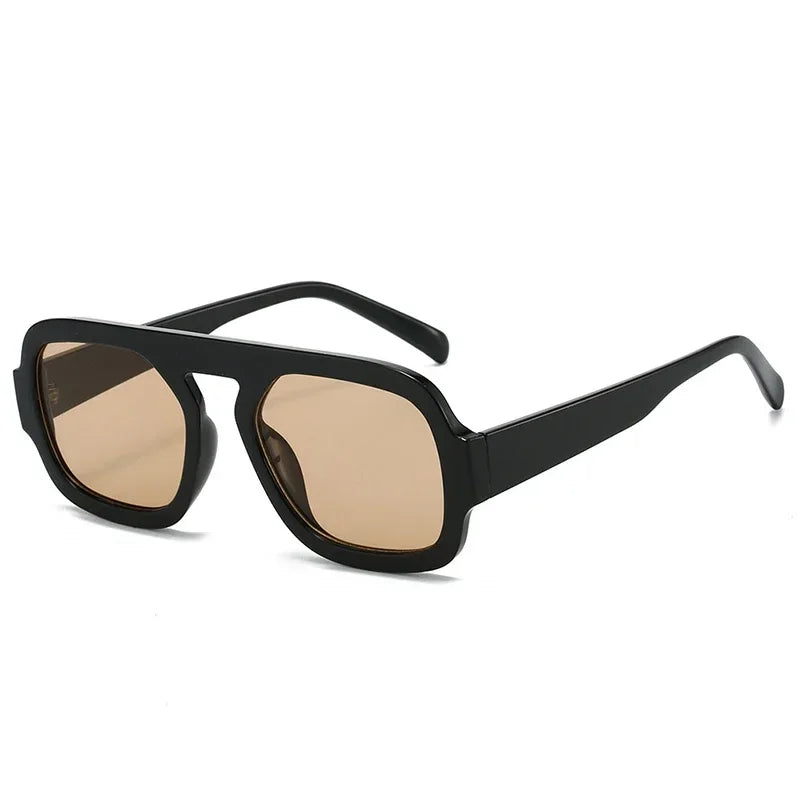 Retro Square Sunglasses for Men and Women | UV400 Protection Shades