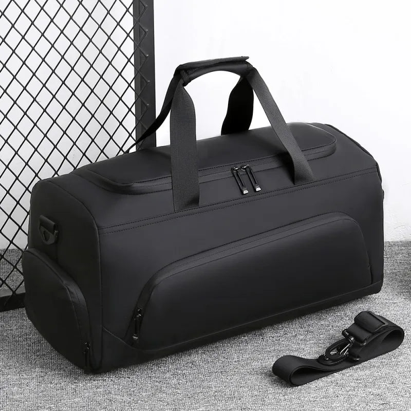 Large Capacity Sports Gym Bag | Multi-Compartment Travel Duffel