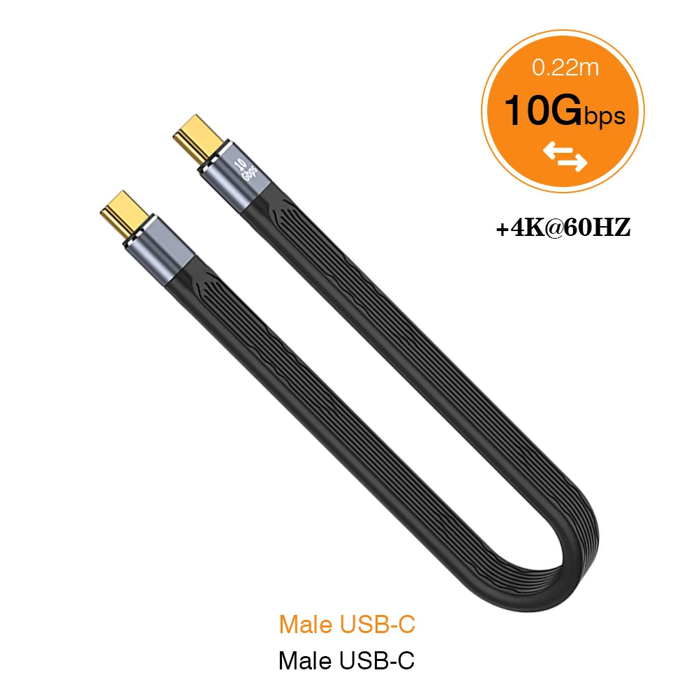 USB 3.1 10Gbps Data Transfer Cable | Fast Charging & High-Speed