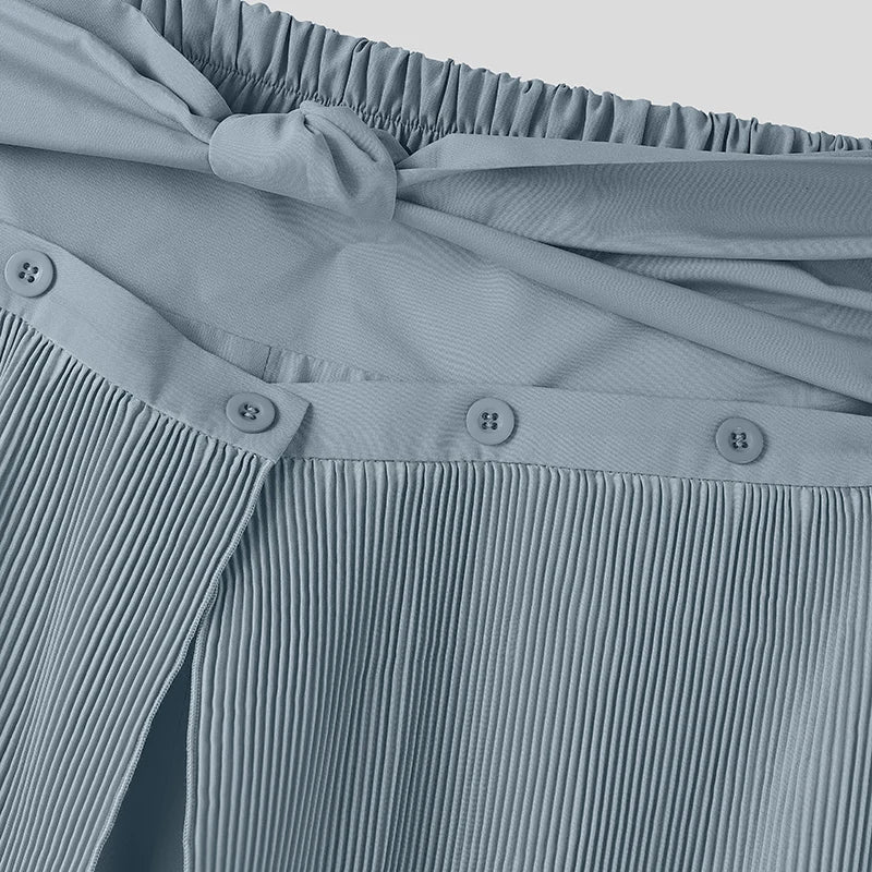 Men's Stylish Wide Leg Joggers | Casual Patchwork Pants 2026