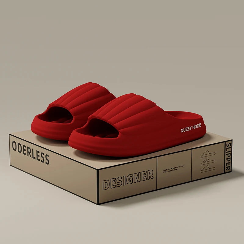 Stylish Women's Thick Sole Slippers | Cloud-Like Comfort