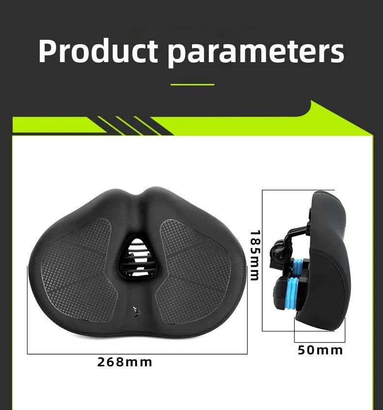 Noseless Bike Seat Cushion for Ultimate Comfort on Peloton Bikes