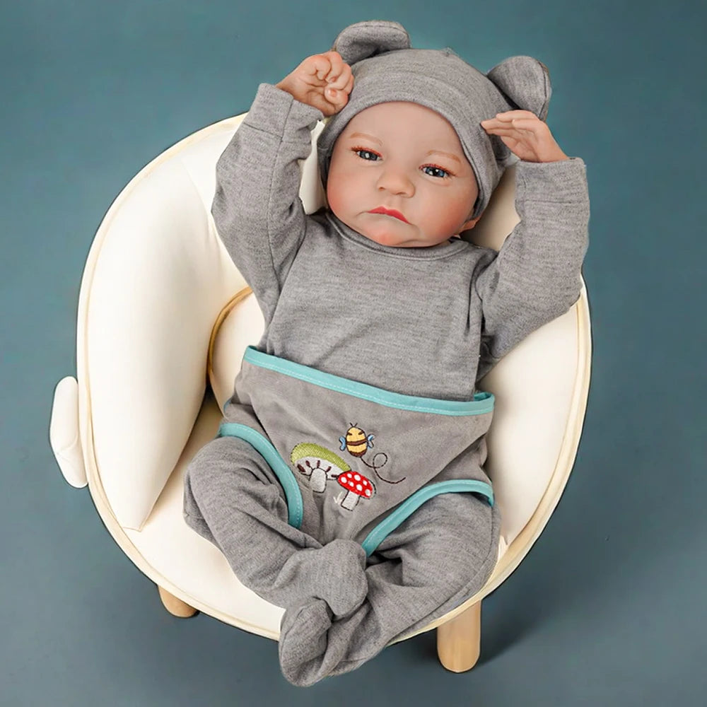 Muñeca Reborn para Bebés | Juguete de Silicona Suave y Realista
