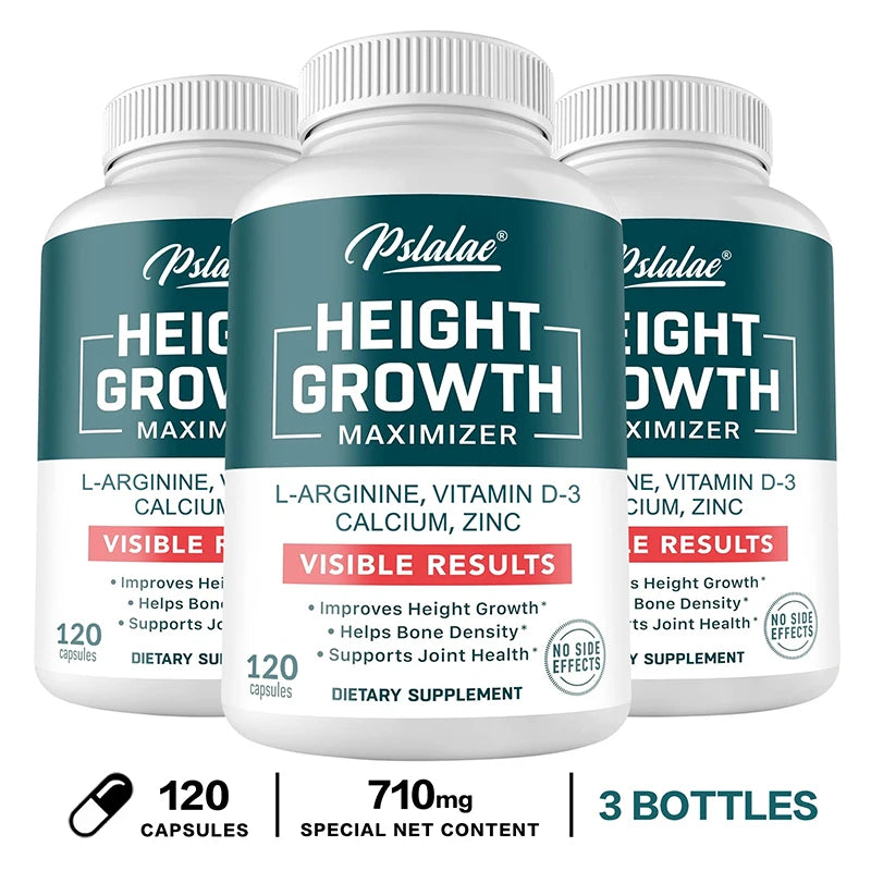 Natural Height Growth Maximizer | Peak Height Supplement for All Ages