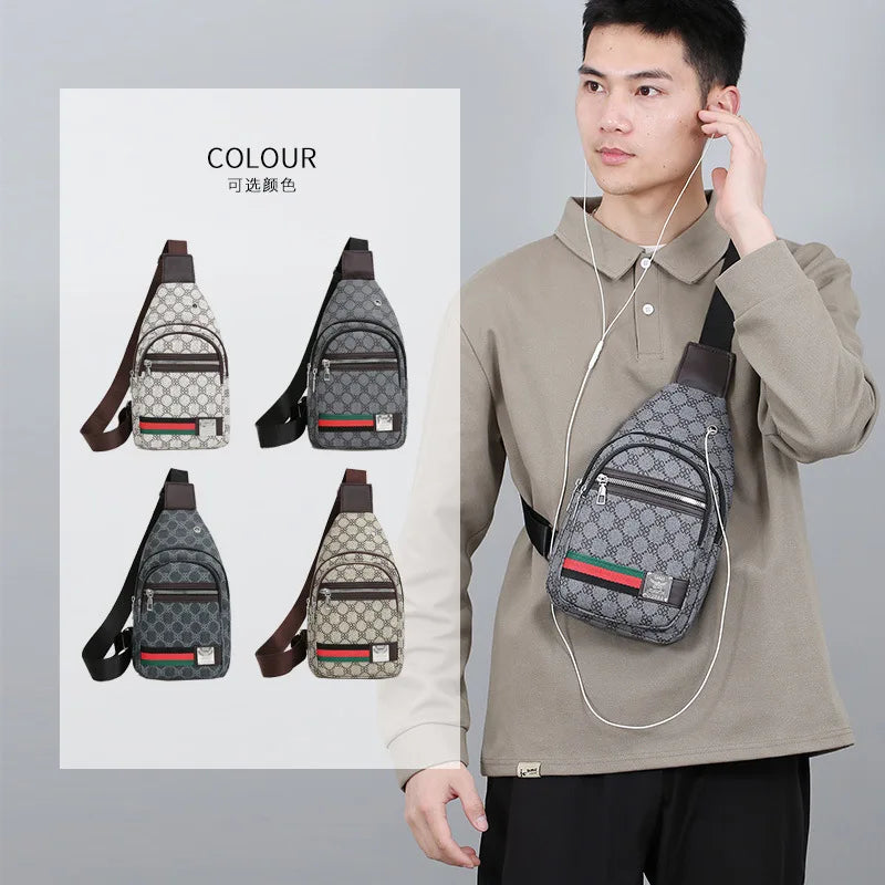 Fashionable Waterproof Crossbody Bag for Men and Women | Large Capacity