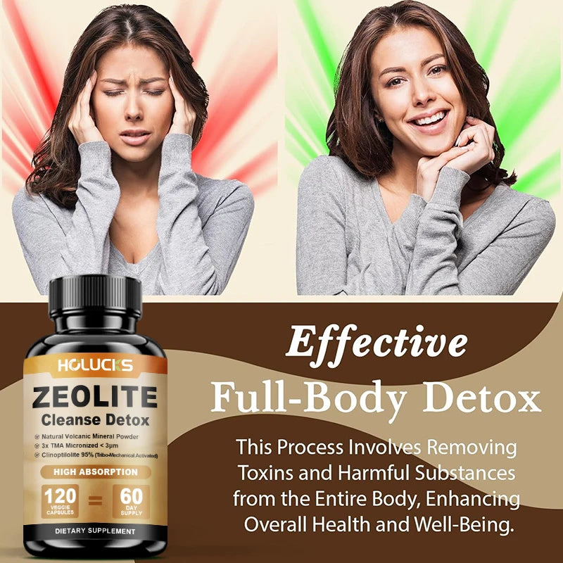 Zeolite Detox Supplement for Kidney Health & Mental Clarity