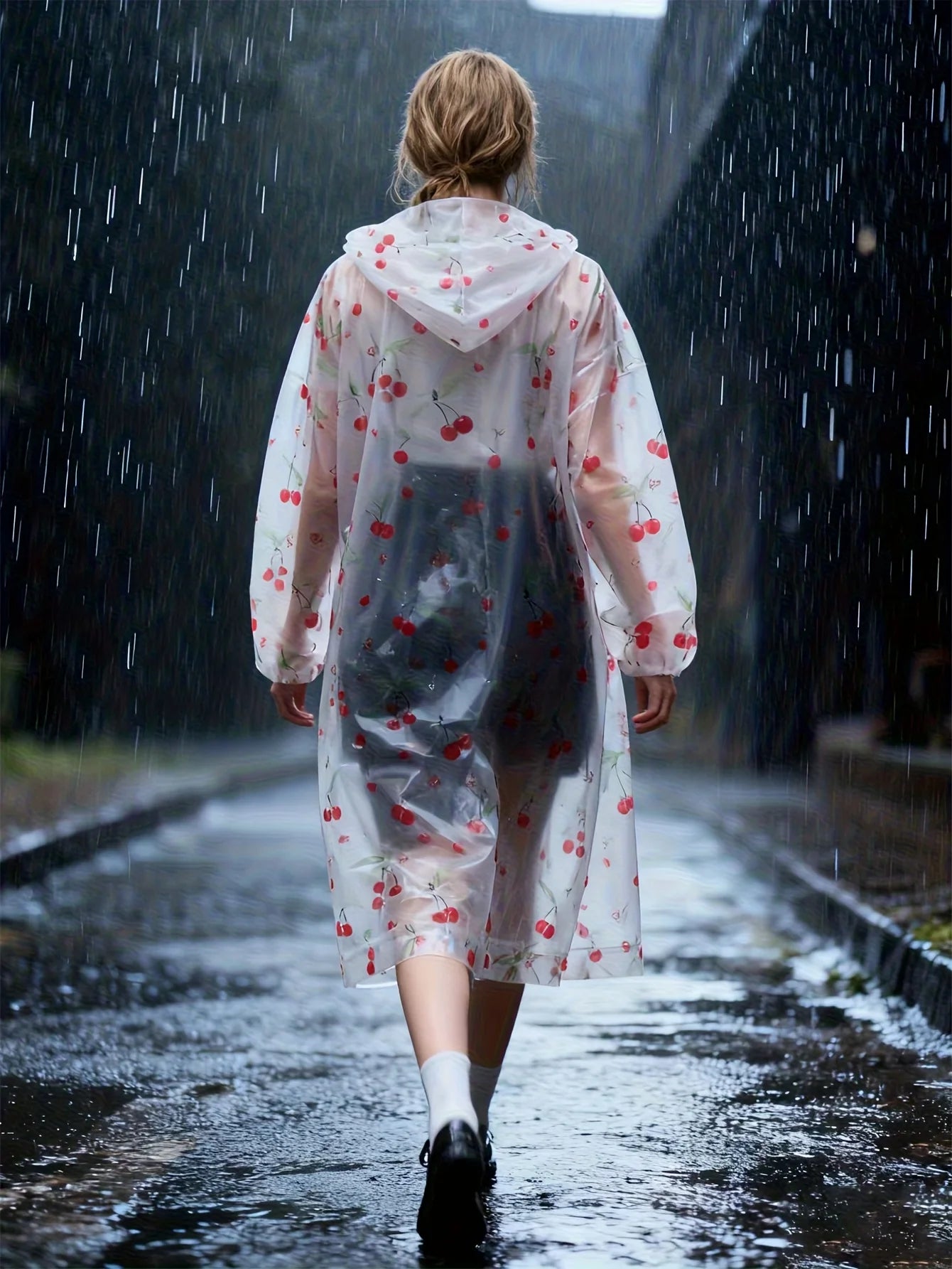 Lightweight Rain Poncho | Packable, Windproof Full-Body Protection