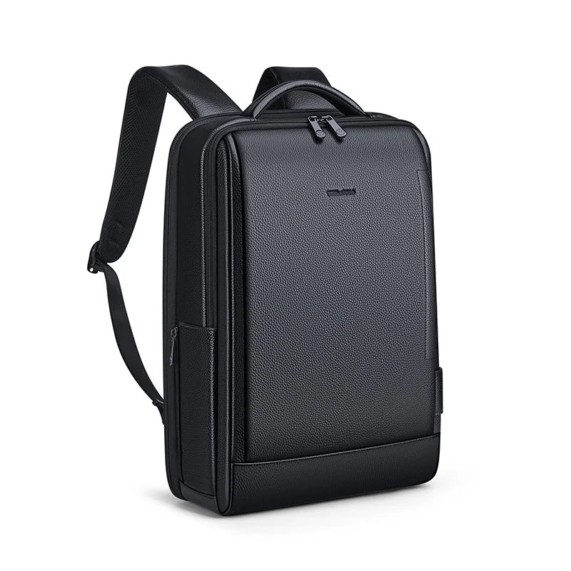 Mochila de cuero genuino de alta capacidad | Experiencia de viaje con estilo
