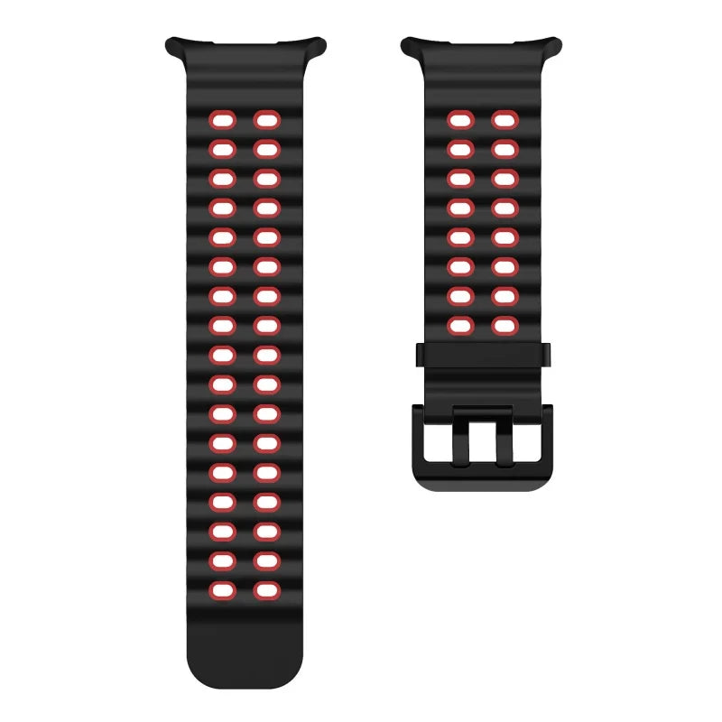 Silicone Sports Strap for Galaxy Watch | Breathable Marine Band