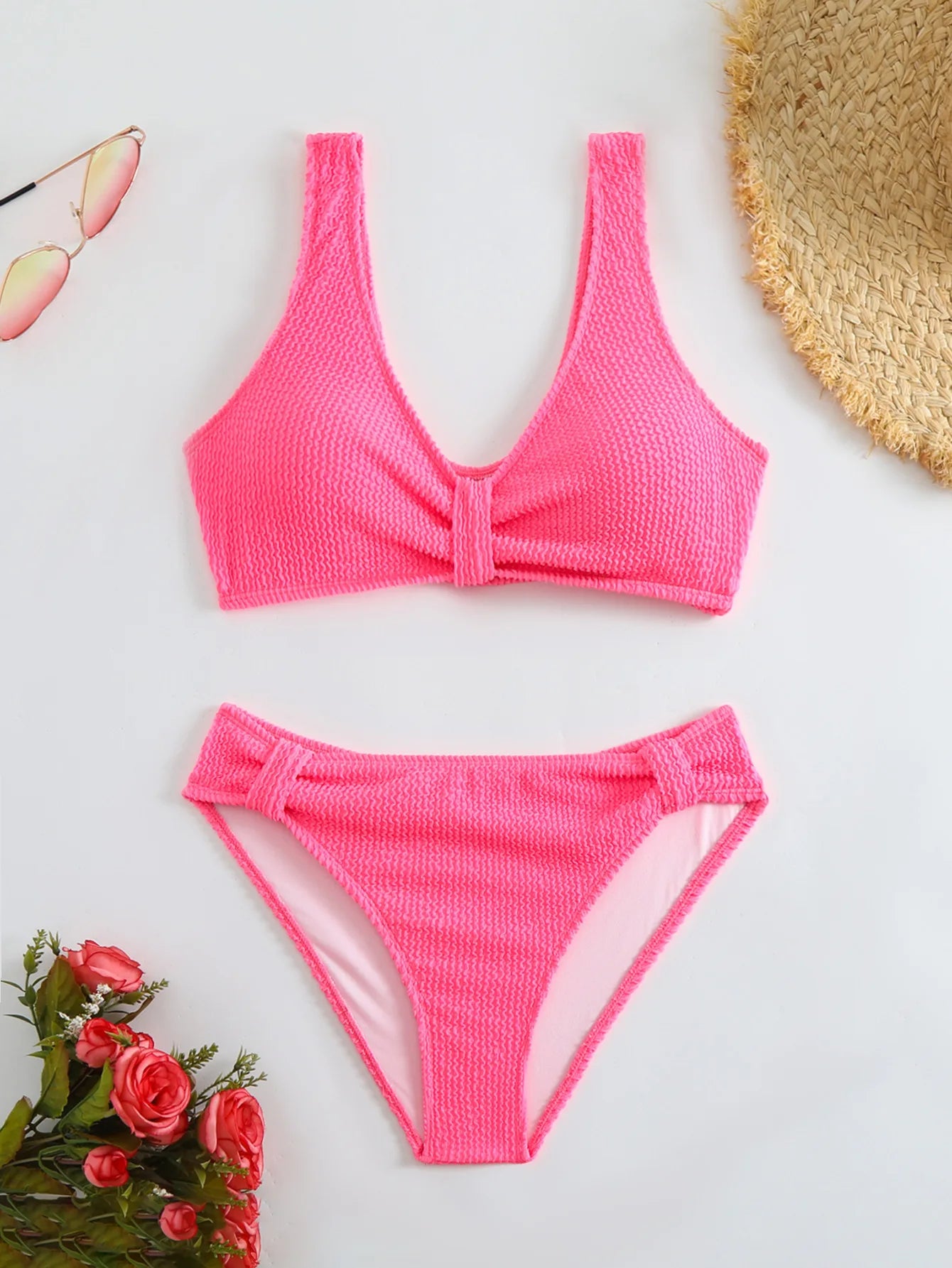 Stylish Pink Bikinis for Women | Sexy Swimwear & Beachwear