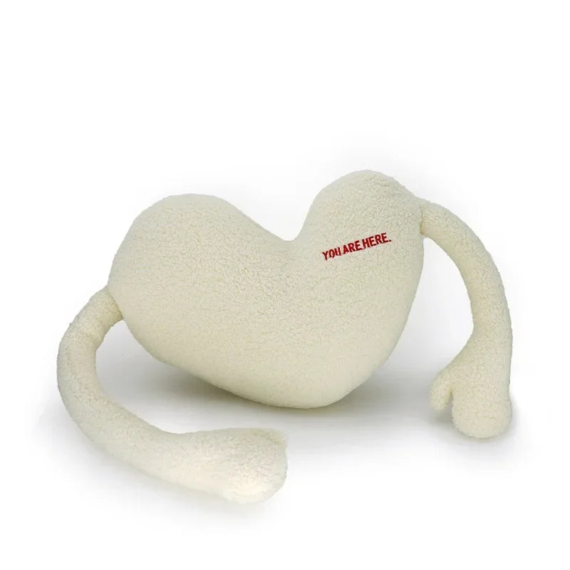 Couple's Love Particle Woolen Pillow Hugging in Love Sofa Bedhead Car Backrest Office Cushion Valentine's Day Gift