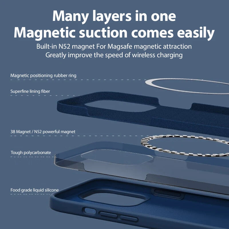 Luxury Magnetic iPhone Cases | Shockproof & Stylish Protection
