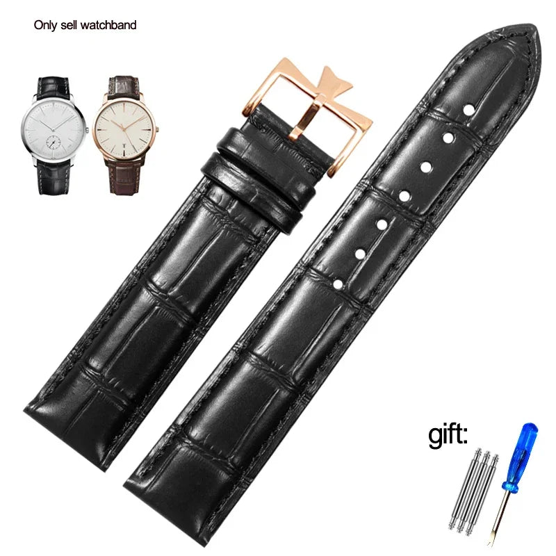 Premium Leather Watch Band Replacement Straps for Classic Watches
