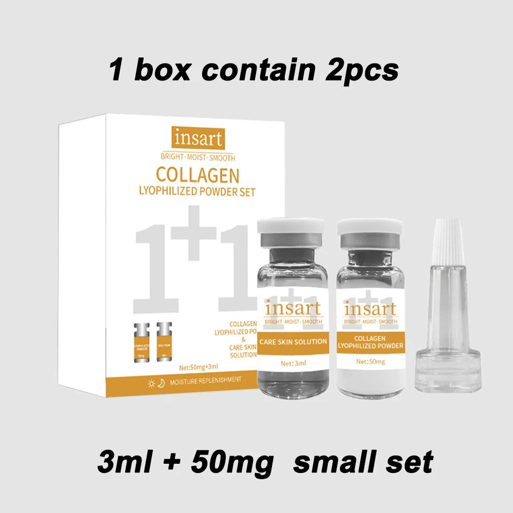 Anti-Aging Collagen Lyophilized Powder Facial Serum | Firming Set