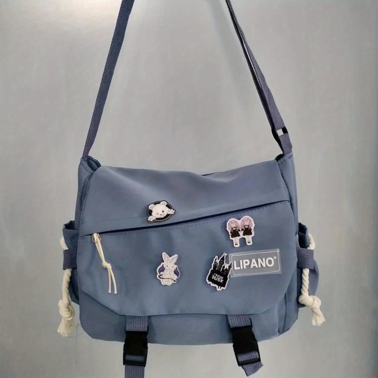 Large Capacity Nylon Shoulder Bag | Versatile Messenger Carry